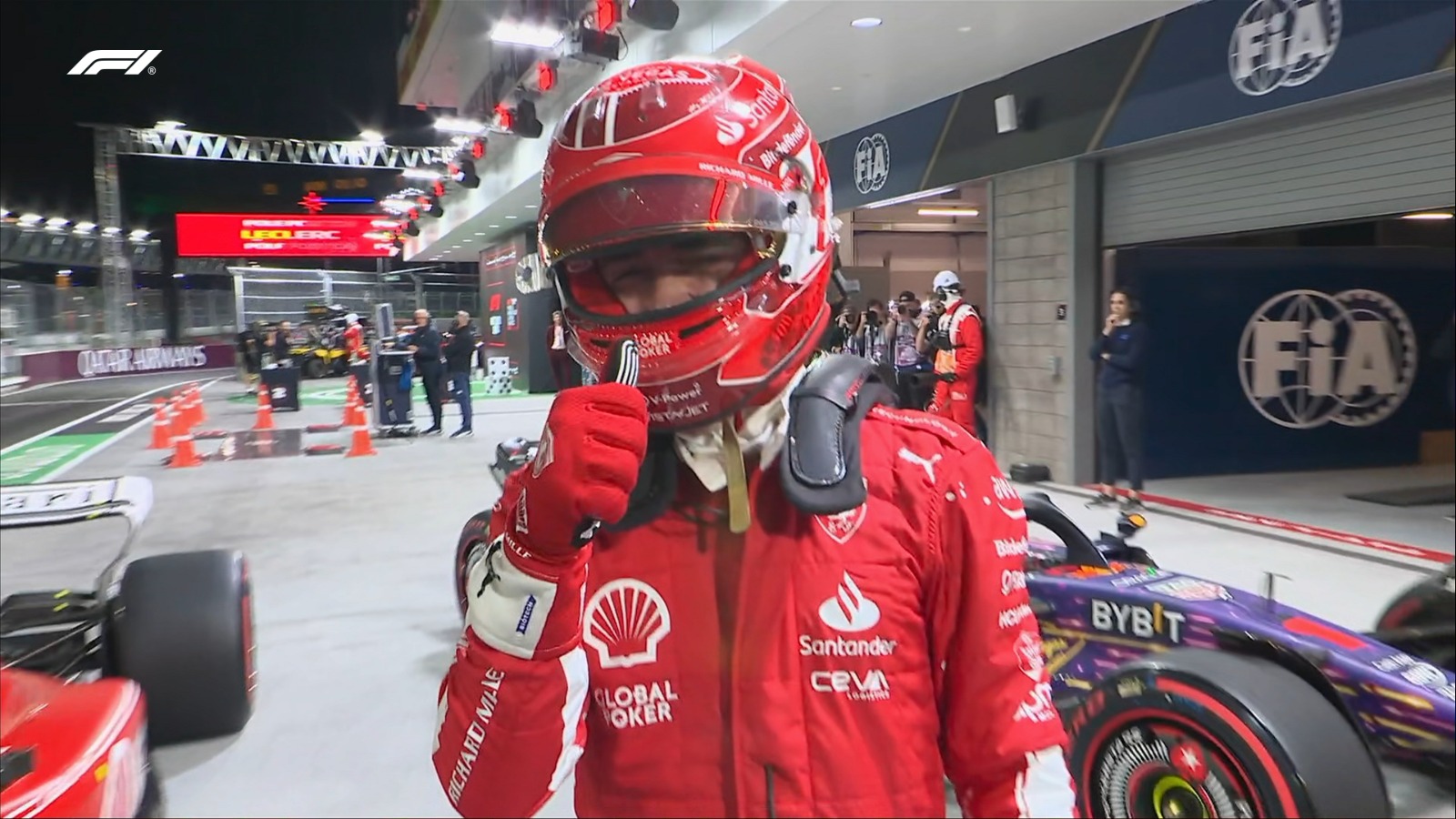 Fórmula 1: Charles Leclerc conquista a Pole Position do GP de Las Vegas