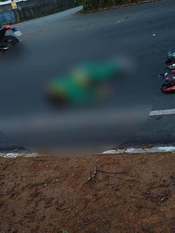 Grave acidente entre carro e moto com vítima fatal e um ferido