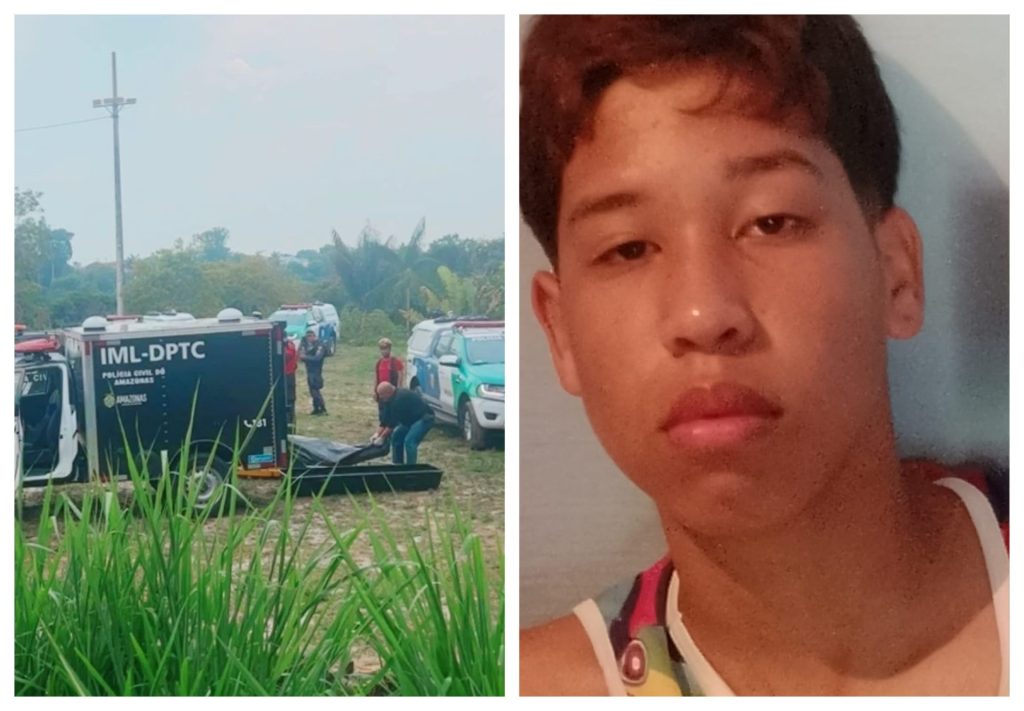 Adolescente supostamente morto em abordagem policial estava desaparecido desde quinta (16) - Foto: Luana Lima/TV Norte e Arquivo Pessoal