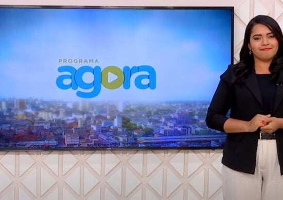 O Programa Agora é apresentado por Luana Lima – Foto: Reprodução/TV Norte Amazonas