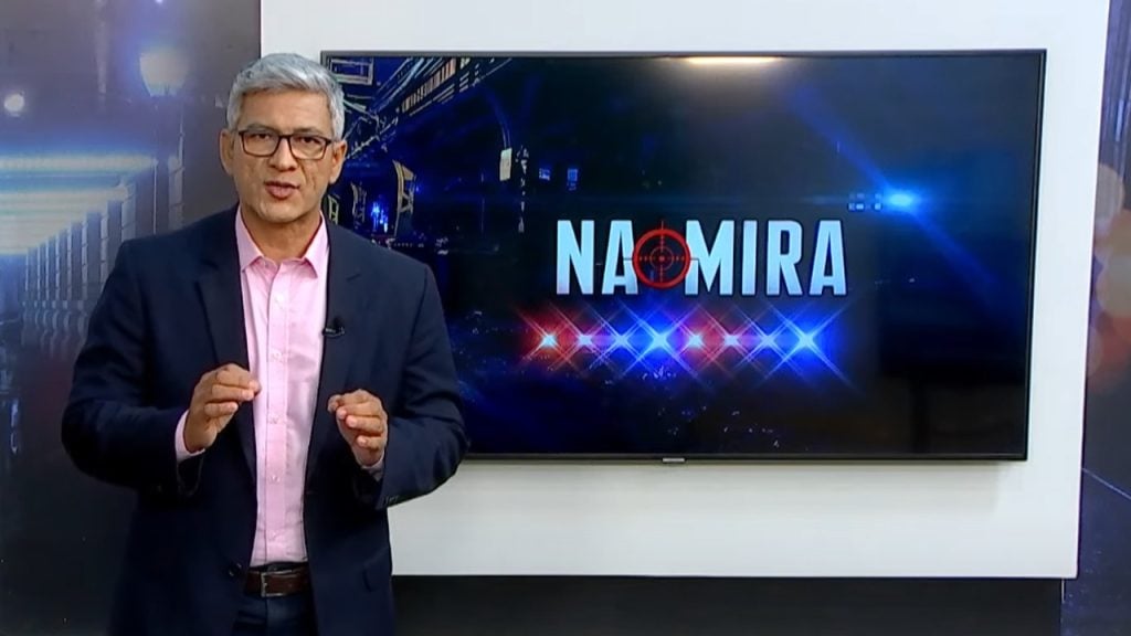 O Programa Na Mira é apresentado por Valter Frota – Foto: Reprodução/TV Norte Amazonas