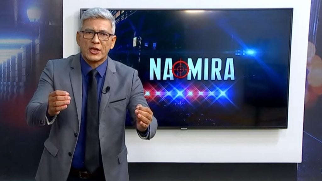 O Programa Na Mira é apresentado por Valter Frota – Foto: Reprodução/TV Norte Amazonas