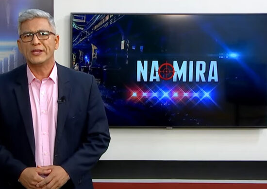 O Programa Na Mira é apresentado por Valter Frota – Foto: Reprodução/TV Norte Amazonas