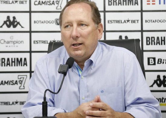 John Textor, dono da SAF que comanda o Botafogo - Foto: Reprodução/Vítor Silva/Botafogo