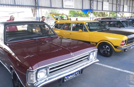 100 carros antigos fazem parte de exposição na Zona Sul de Manaus – Foto: Reprodução/TV Norte Amazonas