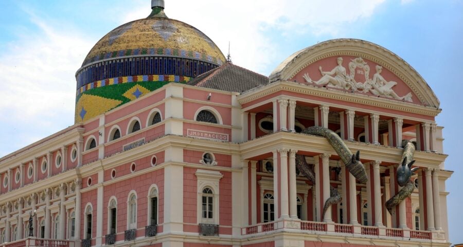 Teatro Amazonas fica no Centro de Manaus - Foto: Márcio James/Secretaria de Cultura