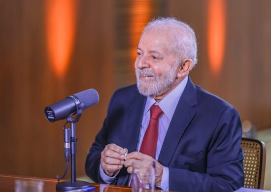 Presidente Luiz Inácio Lula da Silva durante entrevista - Foto: Ricardo Stuckert