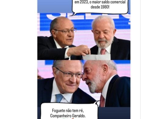 Geraldo Alckmin (PSB) postou, na manhã desta quinta-feira (2), mensagem que diz: 'foguete não tem ré' -Foto: Reprodução/X - @Geraldo Alckmin