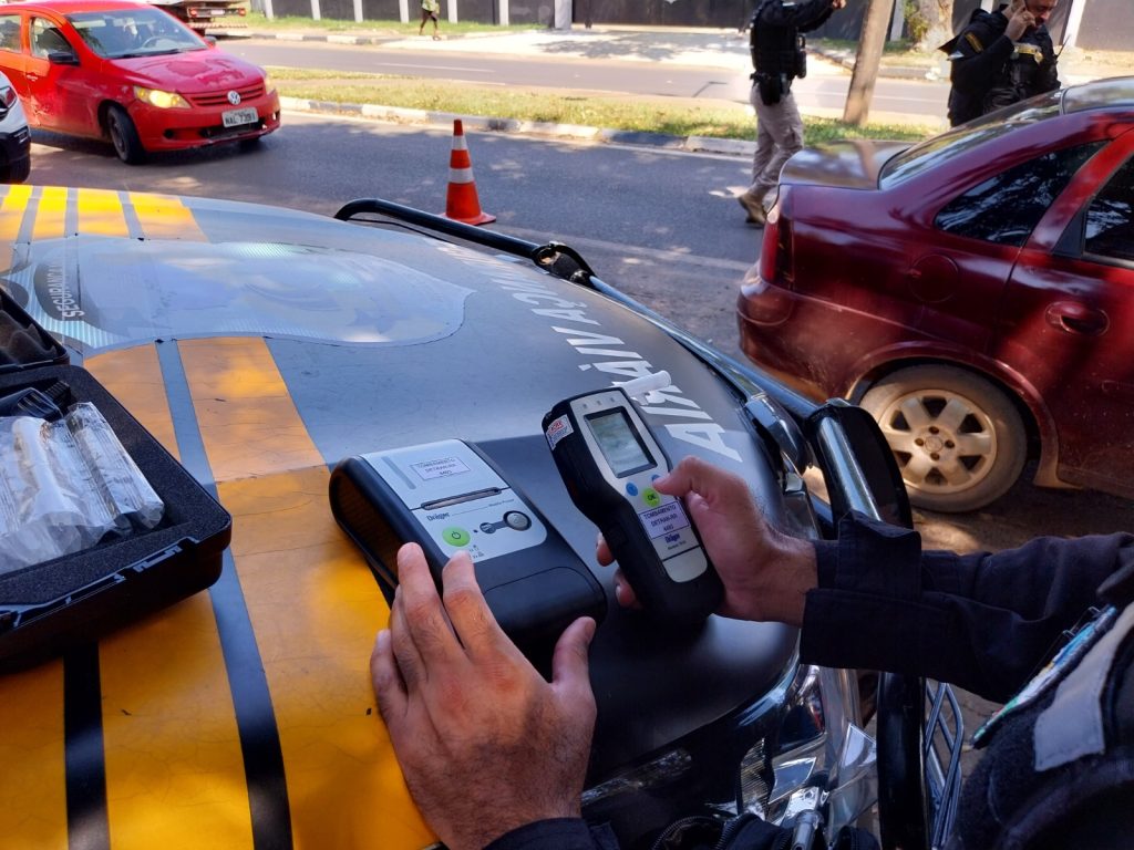 Aumentou o número de motoristas que se recusam a fazer o teste do bafômetro - Foto: Secom-RR/Divulgação