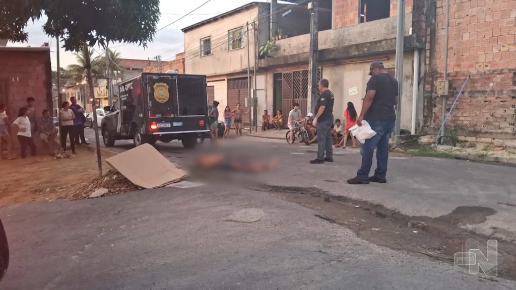 Homem é assassinado a tiros quando retornava para casa em Manaus – Foto: Reprodução/TV Norte Amazonas