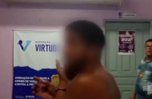 Homem é preso suspeito de abusar de criança de 8 anos no interior do AM – Foto: Reprodução/TV Norte Amazonas