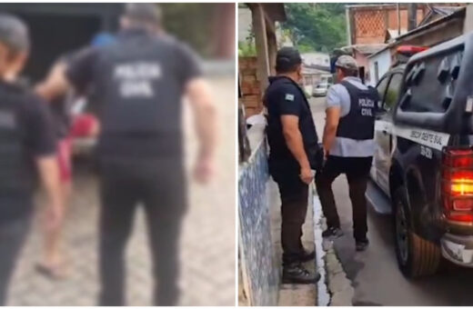 Homem é preso suspeito de agredir ex-companheira na Zona Sul de Manaus – Foto: Reprodução/TV Norte Amazonas