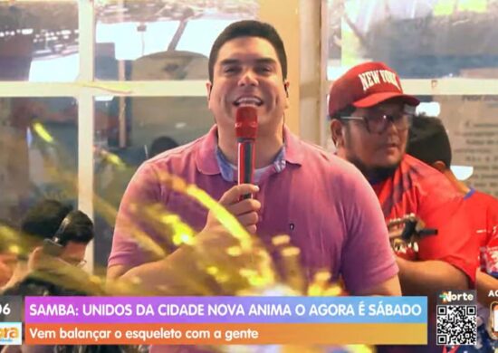 Programa Agora é Sábado é apresentado por Clayton Pascarelli – Foto: Reprodução/TV Norte