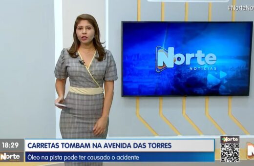 O Norte Notícias é apresentado por Mariana Rocha – Foto: Reprodução/TV Norte Amazonas