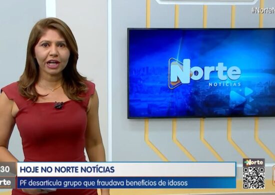 O Norte Notícias é apresentado por Mariana Rocha – Foto: Reprodução/TV Norte Amazonas