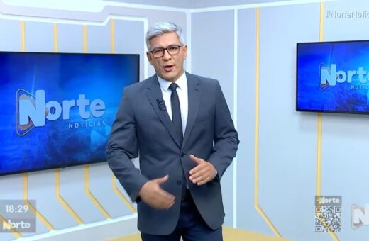 O Norte Notícias é apresentado por Valter Frota – Foto: Reprodução/TV Norte Amazonas