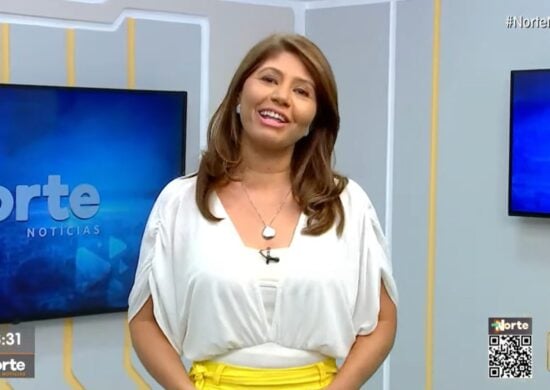 O Norte Notícias é apresentado por Mariana Rocha – Foto: Reprodução/TV Norte Amazonas