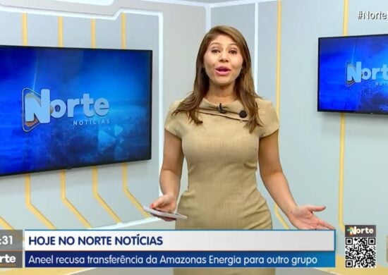 O Norte Notícias é apresentado por Mariana Rocha – Foto: Reprodução/TV Norte Amazonas