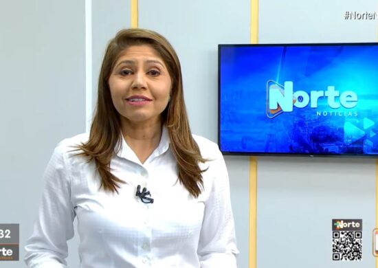 O Norte Notícias é apresentado por Mariana Rocha – Foto: Reprodução/TV Norte Amazonas