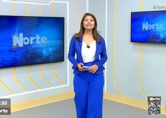 O Norte Notícias é apresentado por Mariana Rocha – Foto: Reprodução/TV Norte Amazonas