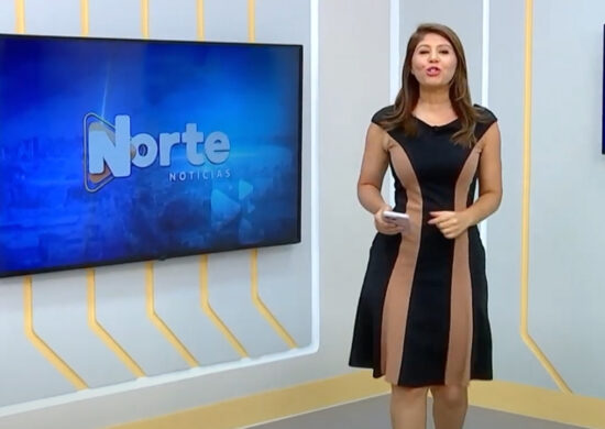 O Norte Notícias é apresentado por Mariana Rocha – Foto: Reprodução/TV Norte Amazonas