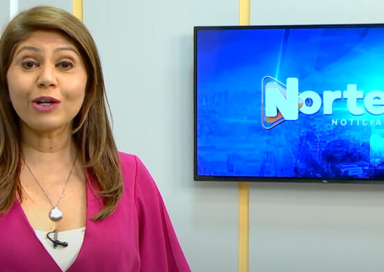 O Norte Notícias é apresentado por Mariana Rocha – Foto: Reprodução/TV Norte Amazonas