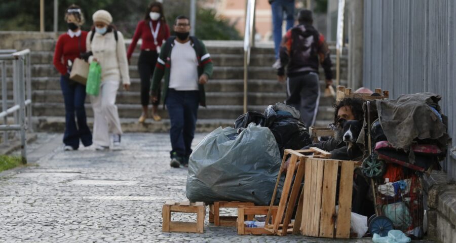 População vulnerável em situação de rua - Foto: Fernando Frazão/Agência Brasil