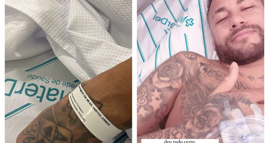 Neymar compartilhou sentimentos com seguidores antes e depois do procedimento - Foto: Reprodução/Instagram @neymarjr