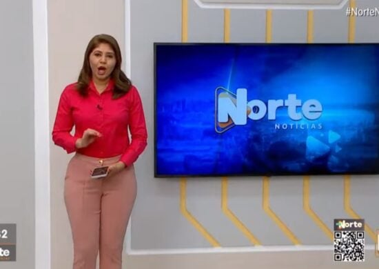 O Norte Notícias é apresentado por Mariana Rocha – Foto: Reprodução/TV Norte Amazonas