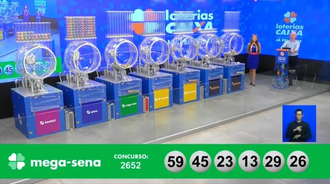 Resultado da Mega-Sena 2652 deste sábado (04/11)