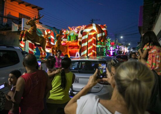 Parada Natalina é programação do Natal das Águas - Foto: Clóvis Miranda/Semcom