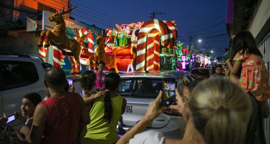 Parada Natalina é programação do Natal das Águas - Foto: Clóvis Miranda/Semcom