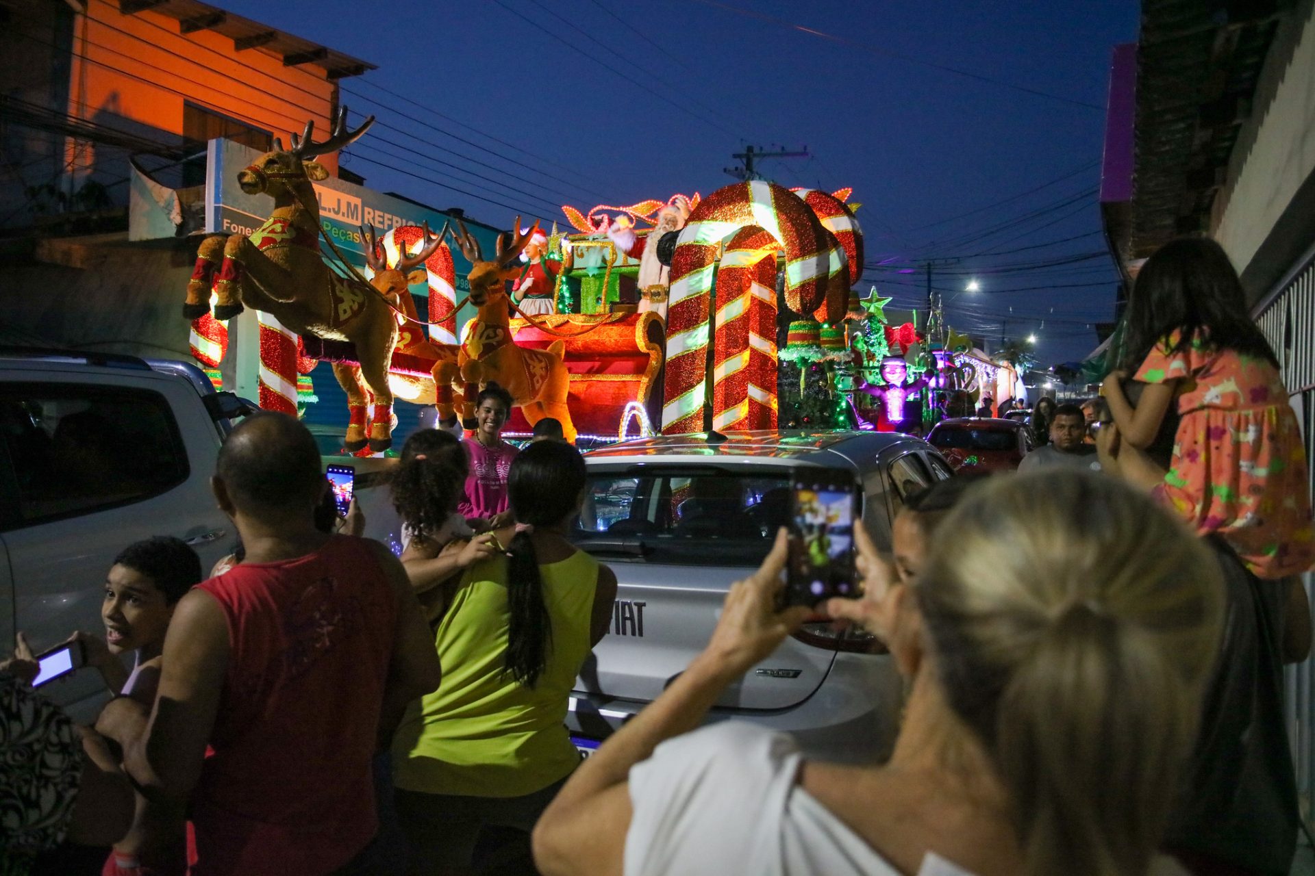 Parada Natalina é programação do Natal das Águas - Foto: Clóvis Miranda/Semcom