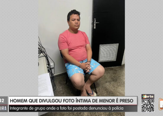 Vídeo pornô com adolescente foi apagado, mas polícia conseguiu recuperar - Foto: Reprodução/TV Norte