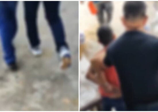 Homem é preso por praticar atos libidinosos com criança em Manaus – Foto: Reprodução/TV Norte Amazonas