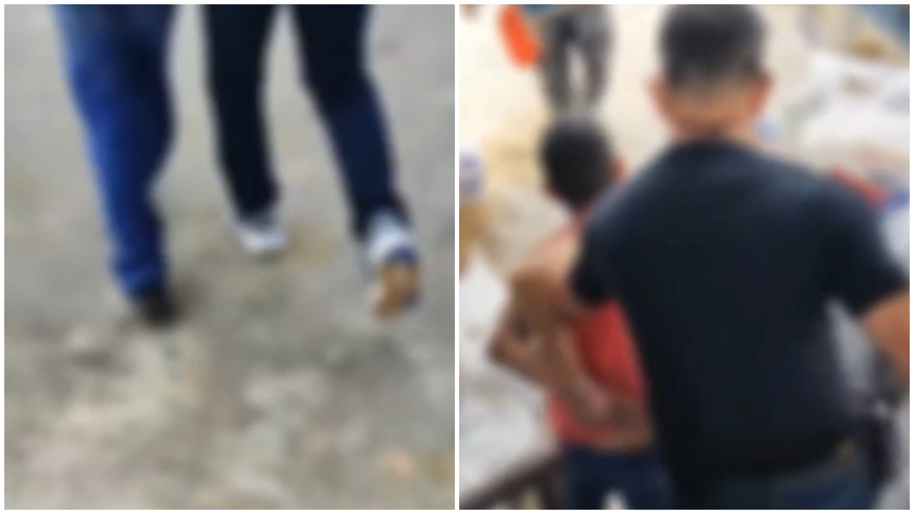 Homem é preso por praticar atos libidinosos com criança em Manaus – Foto: Reprodução/TV Norte Amazonas