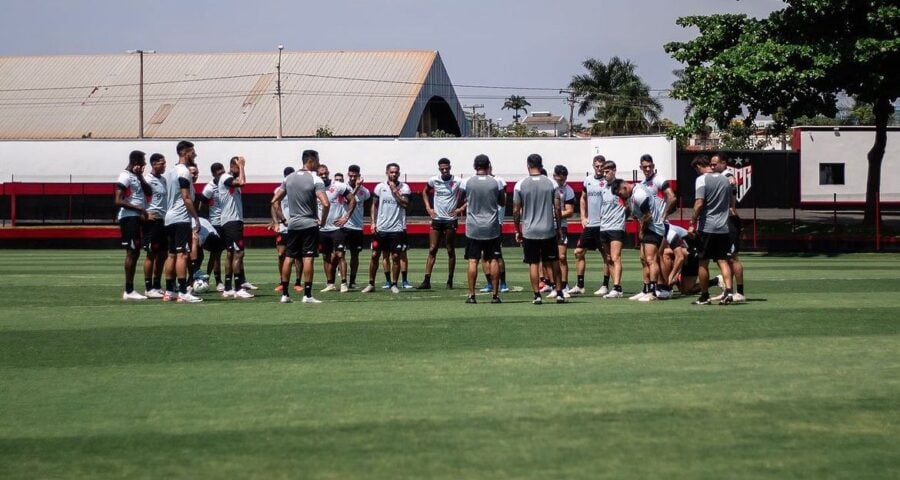 Vasco permaneceu no centro-leste, onde se preparou para encarar o Cuiabá - Foto: Reprodução/Leandro Amorim / Vasco da Gama