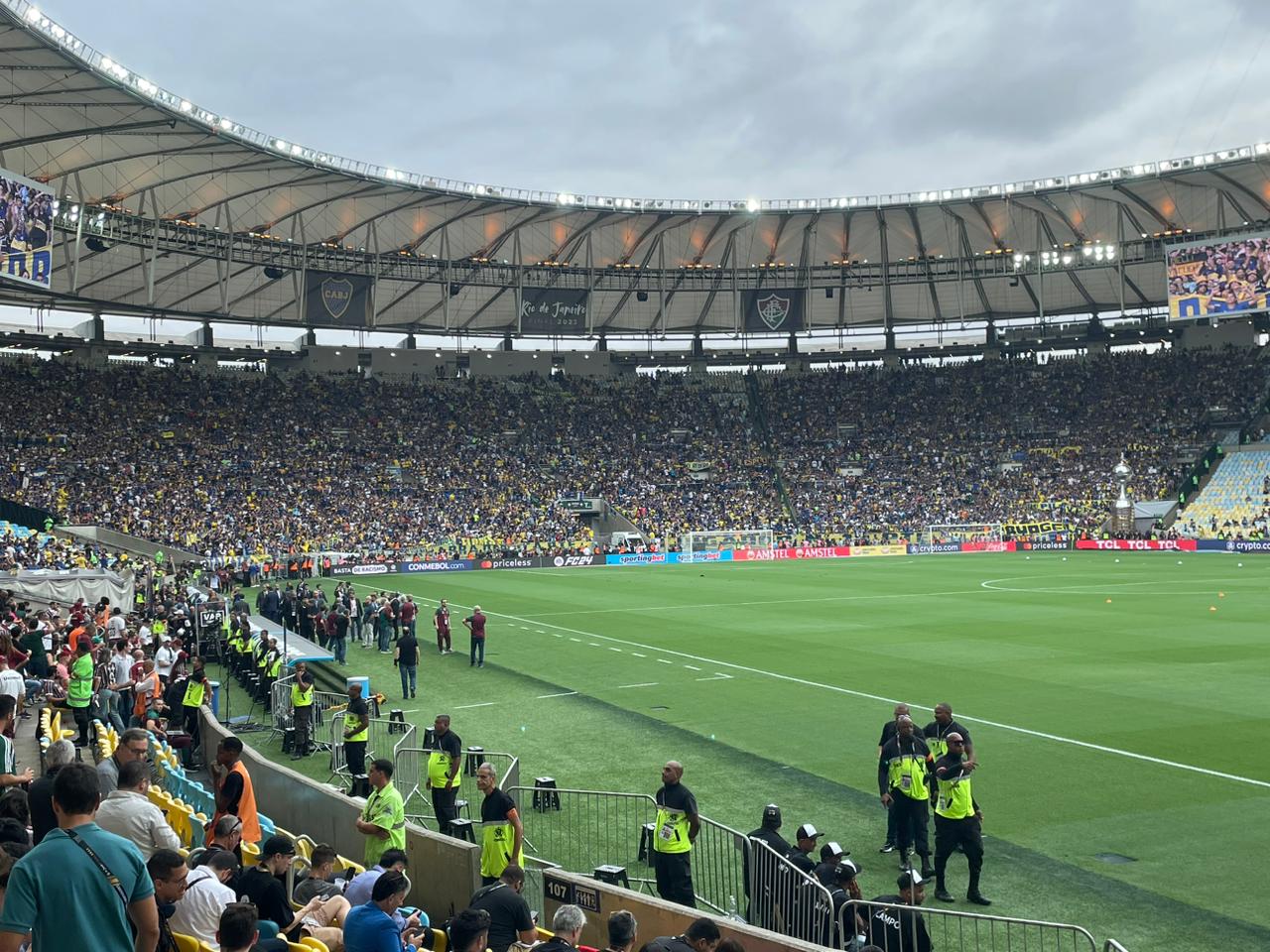 VÍDEO: torcidas lotam Maracanã na final da Copa Libertadores 2023; confira