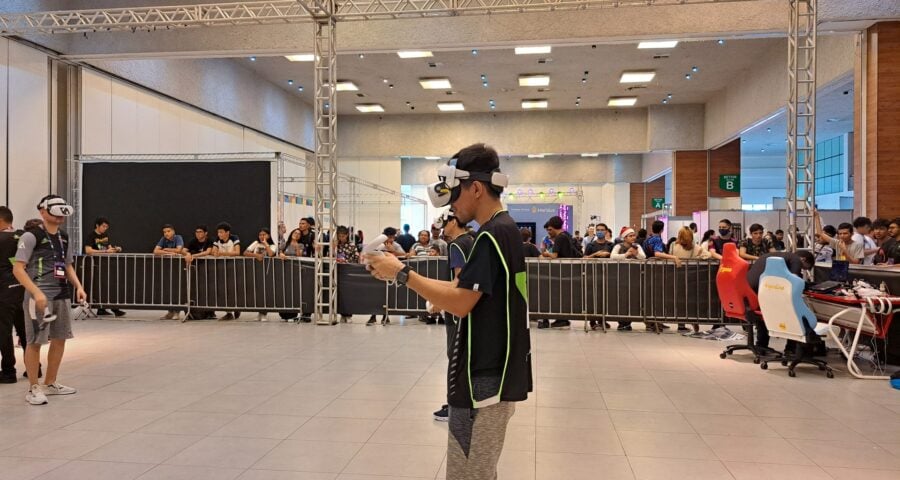 Disputas ocorrem na arena gamer do Amazon Tecnogame - Foto: Bárbara Fernandes/Portal Norte