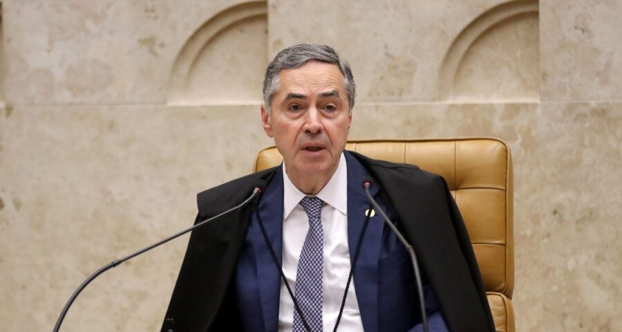 Ministro Luís Roberto Barroso preside sessão plenária do Supremo Tribunal Federal - Foto: Gustavo Moreno/SCO/STF