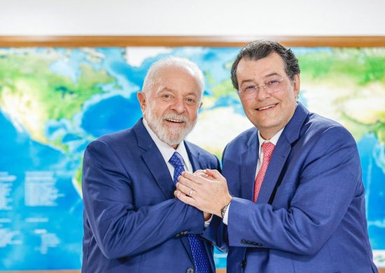 Senador Eduardo Braga participa de reunião com o presidente Lula - Foto: Presidência da República