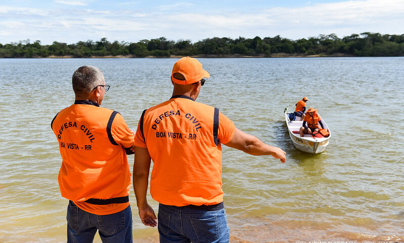 Defesa Civil de Boa vista - Rio Uraricoera