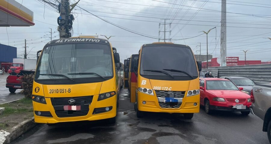 A população enfrentou um caos no transporte público hoje pela manhã