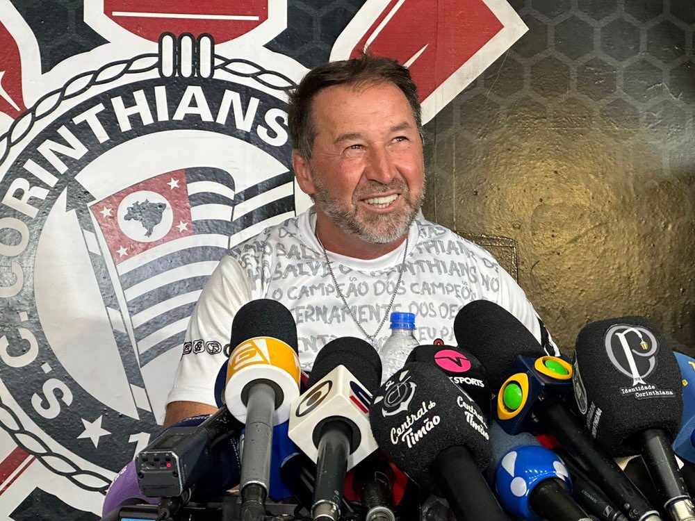 O novo presidente do Corinthians elogia Gabigol - Foto: Reprodução/X @_LucasGregorioo