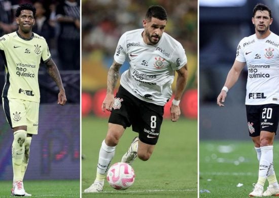 Corinthians não renova com 3 jogadores - Foto: Reprodução/ Instagram @renatoaugusto8 @giulianoficial @gilzagueiro04