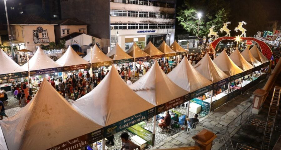 Ruas do entorno do Largo terão alterações para programação de natal - Foto: Divulgação/Secretaria de Cultura