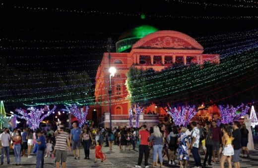 Programação de Natal no Largo ocorre ao longo do mês - Foto: Arquivo/Secretaria de Cultura e Economia Criativa