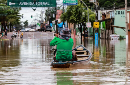 Defesa Civil alerta para risco de enxurradas em bairros de Rio Branco