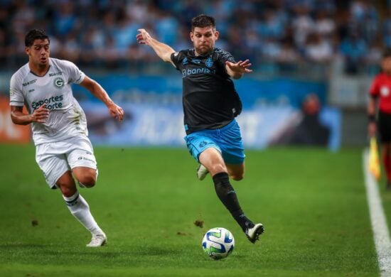 Grêmio derrota o Goiás por 2 a 1, e derruba o time goiano da Série A - Foto: Reprodução/Lucas Uebel/Grêmio FBPA