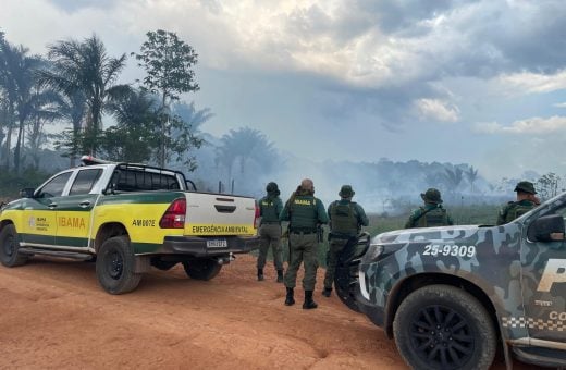 Autazes é o sétimo município amazonense com maior índice de queimadas e derrubada de florestas - Foto: Divulgação/PF